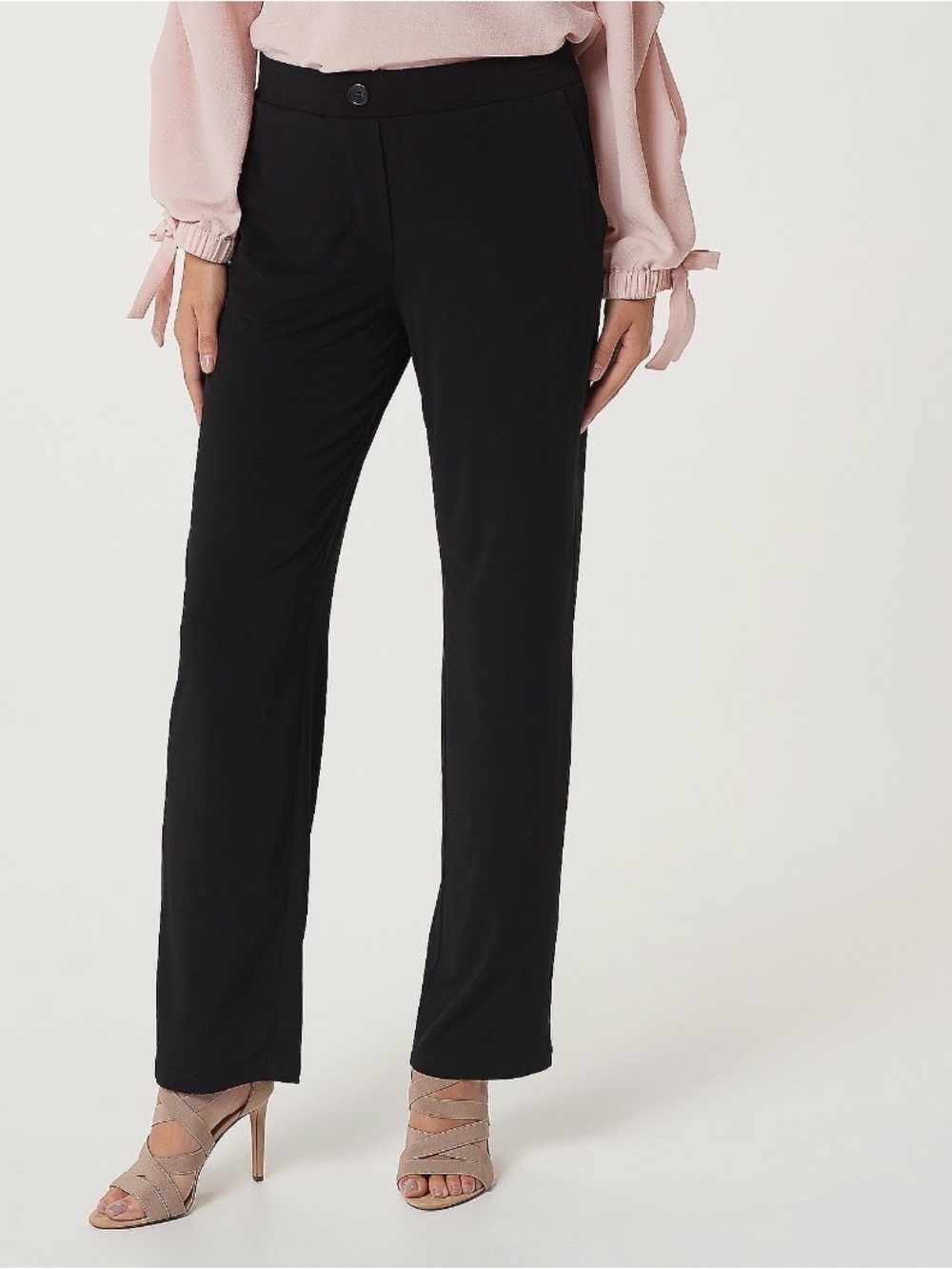Susan Graver Liquid Knit Pull-On Pant NWOT